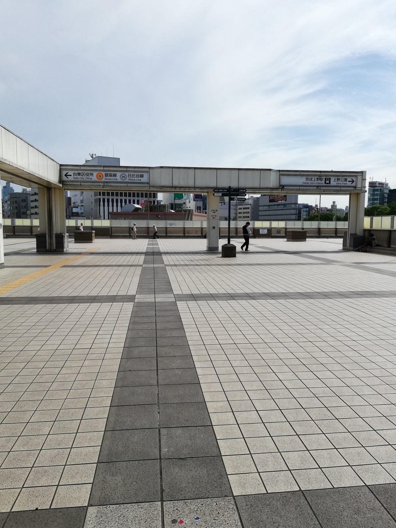 JR上野駅からのアクセス1